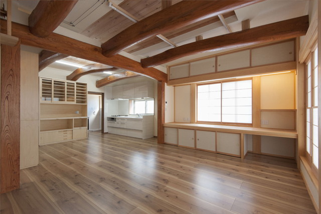 種市工務店のリビング施工事例