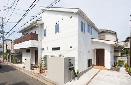 古河林業の外観施工事例