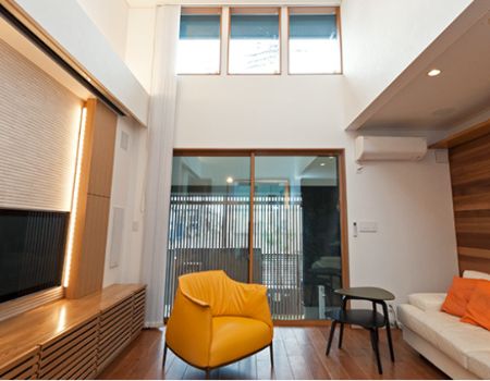 古河林業のリビング施工事例