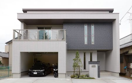 ガレージハウス施工事例