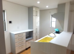 ホームファクトリーのキッチン施工事例