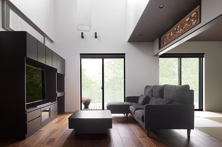 ミサワホームのリビング施工事例