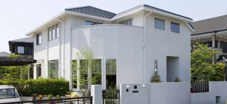 三菱地所ホームの外観施工事例