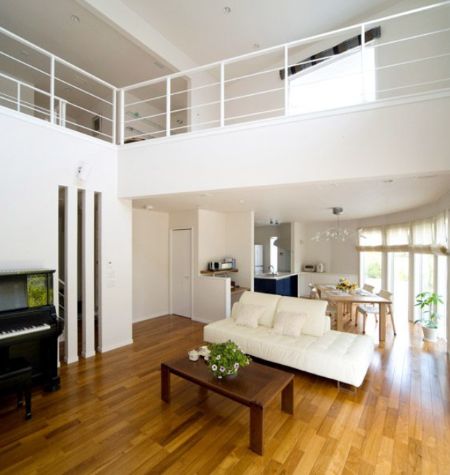 三菱地所ホームのリビング施工事例