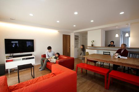 大成建設ハウジングのLDK施工事例