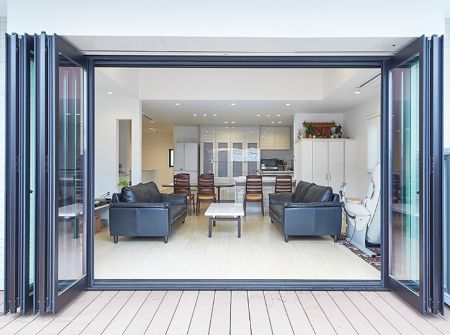 将伸建設のリビング施工事例